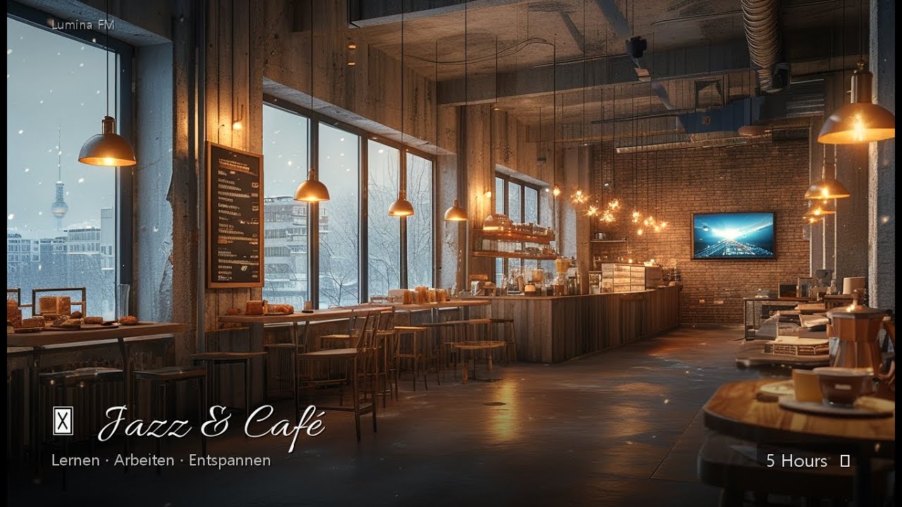 Ruhiges Café ☕ Sanftes Dawn Piano Meditation Klavier zum Entspannen & Schlafen