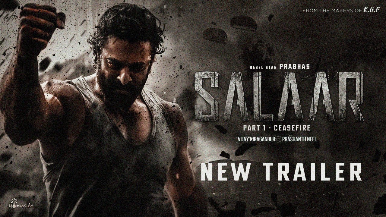 SALAAR - Teaser Trailer 2023 | Prabhas | Prithviraj | Shruti | Prashanth  Neel | Salaar Teaser - YouTube