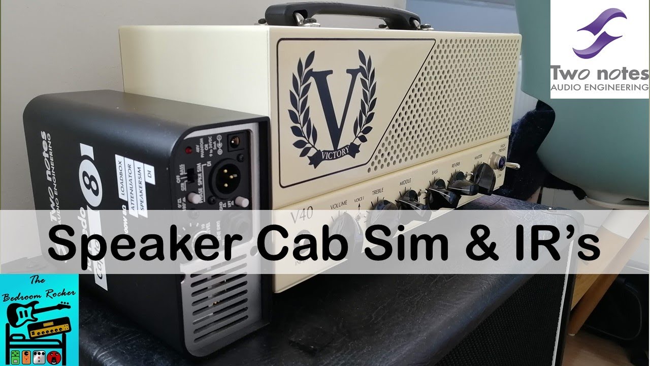 Speaker Cabinet Simulation and Impulse Responses feat. Two Notes Torpedo Captor and Wall of Sound