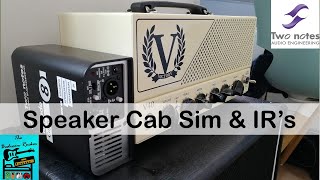 Speaker Cabinet Simulation and Impulse Responses feat. Two Notes Torpedo Captor and Wall of Sound