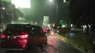 Jalan Hz Mustofa kota tasikmalaya banjir bandang