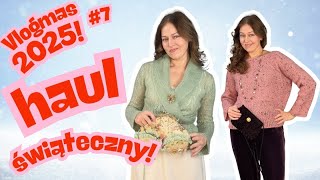 Vlogmas 2025 #7 - haul lumpeksowy i nowy lumpeks w Dobczycach!  Stylizacje świąteczne w trendach!