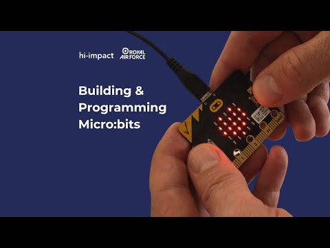 RAF Youth & STEM - Building and Programming Micro:bits