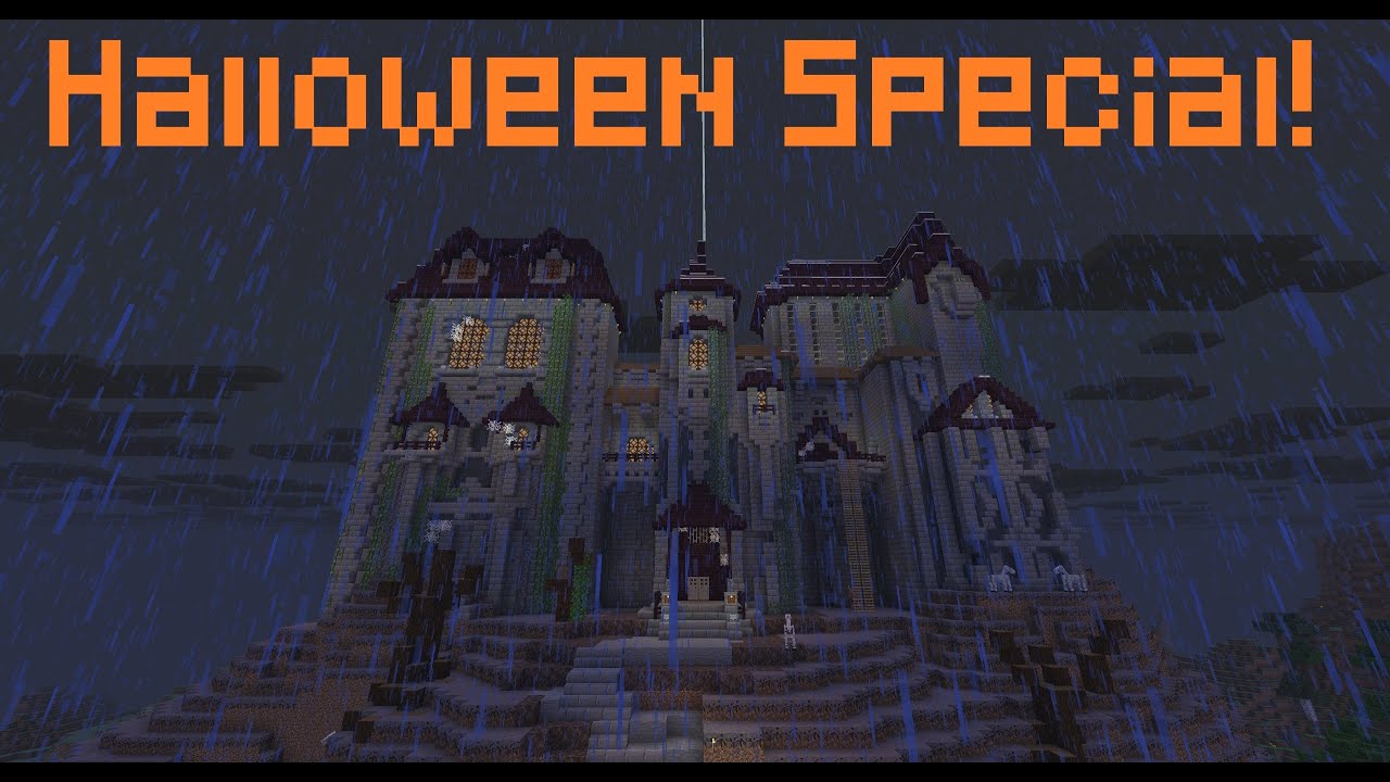 Натан играет в Хэллоуинском спецвыпуске: Minecraft Pretty Scary Update CTM