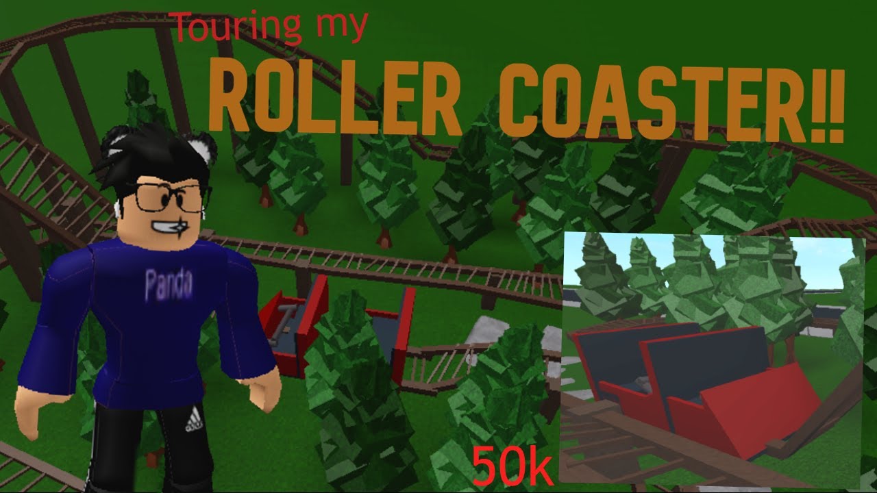 TOURING MY ROLLER COASTER IN BLOXBURG!! YouTube