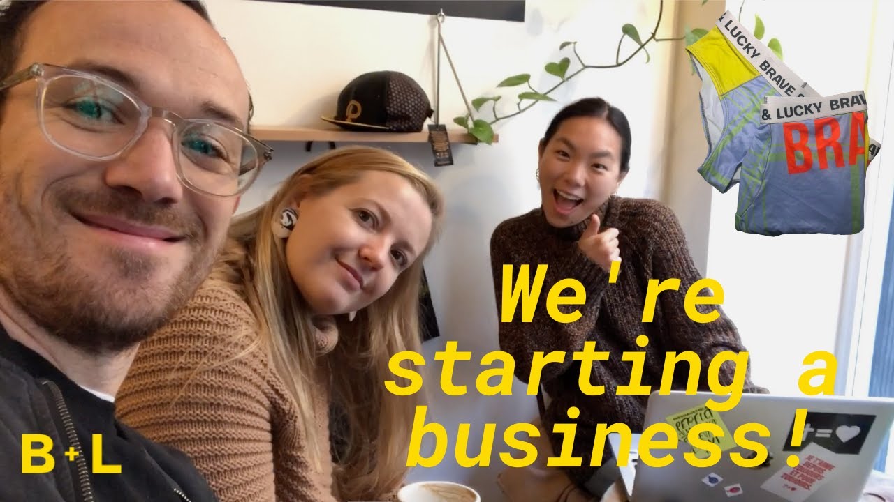 We're starting an underwear business!