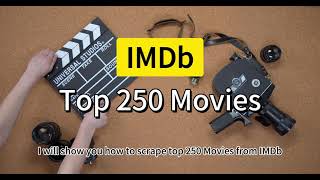 How to scrape movie data from IMDb