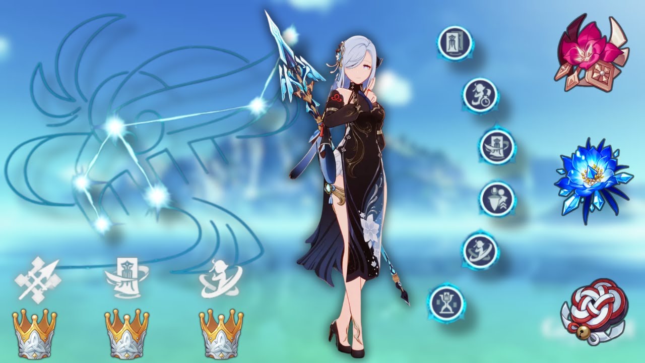 SHENHE IMPACT! Сборка + руководство по C6 DPS Shenhe