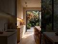 From kitchen to my secret garden 🌿#stringlights  #garden