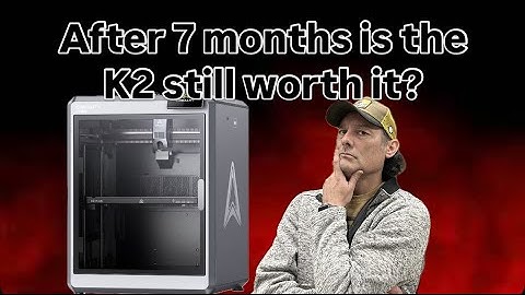 Creality K2 Plus 7-Month Review: The Printer is Great, But the Multi-Color System Is...