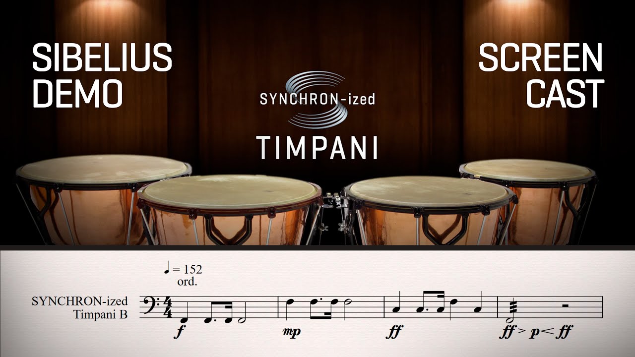 SYNCHRONized Timpani Fanfare / Sibelius by Andreas Olszewski YouTube