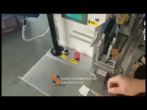 Toothpick flag label marking machine with printer Suzhou Crown