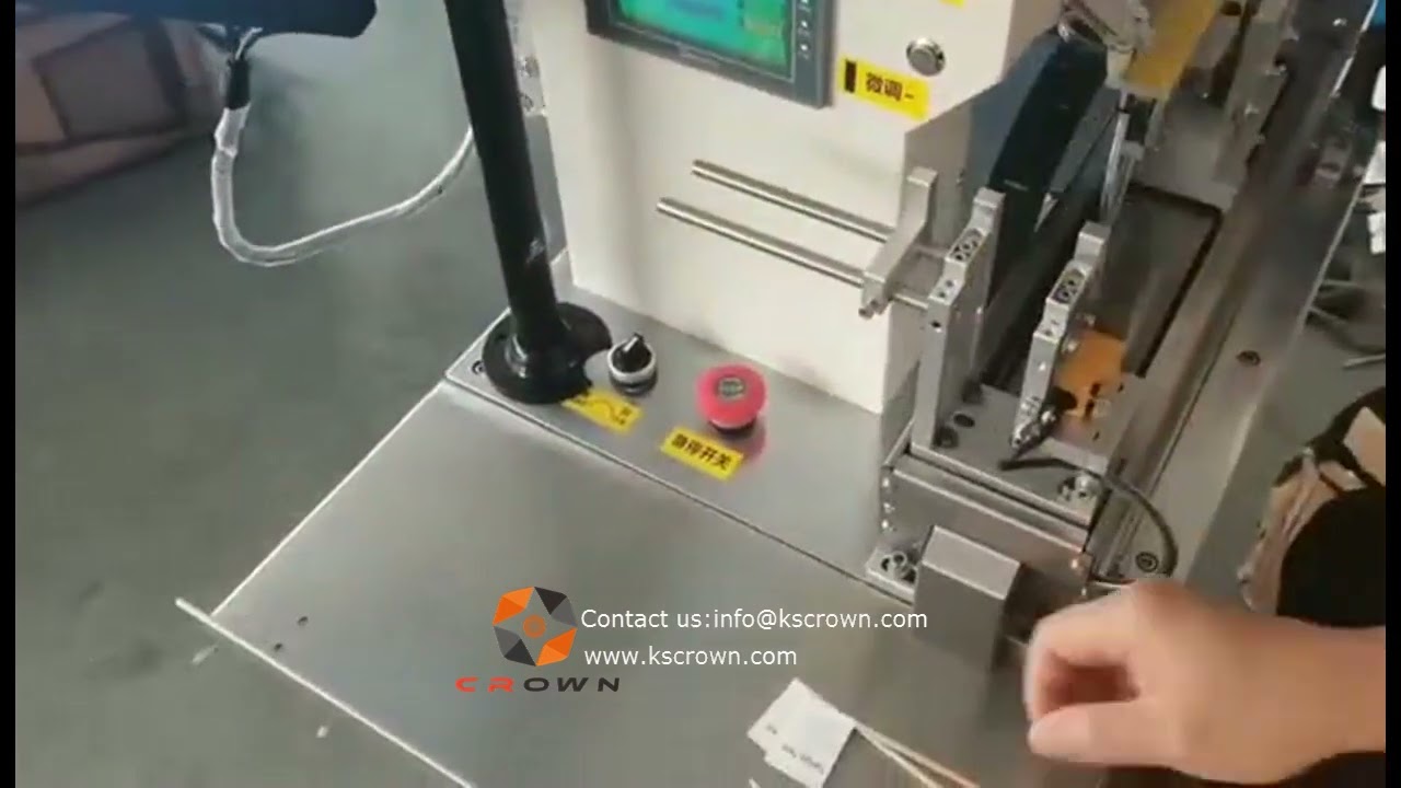 Toothpick flag label marking machine with printer - Suzhou Crown