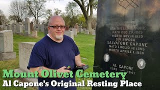 Graveside Paranormal visits Al Capone's Original Grave