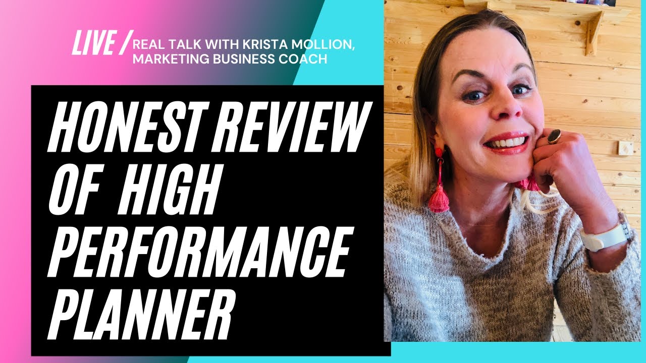 Honest Review of High Performance Planner by Brendon Burchard