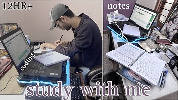 productive study vlog 📝study with me ✨ coding, notes, classes ✅ Manipal University Jaipur - BCA