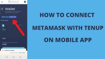 How to Connect MetaMask with Tenup Dapp on Mobile | How to Buy Tenup Smart with MetaMask on Android