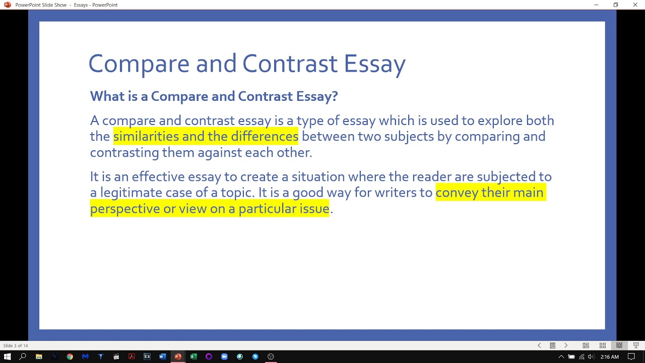 Essay Writing - YouTube