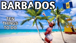 Top 10 Things to do In Barbados