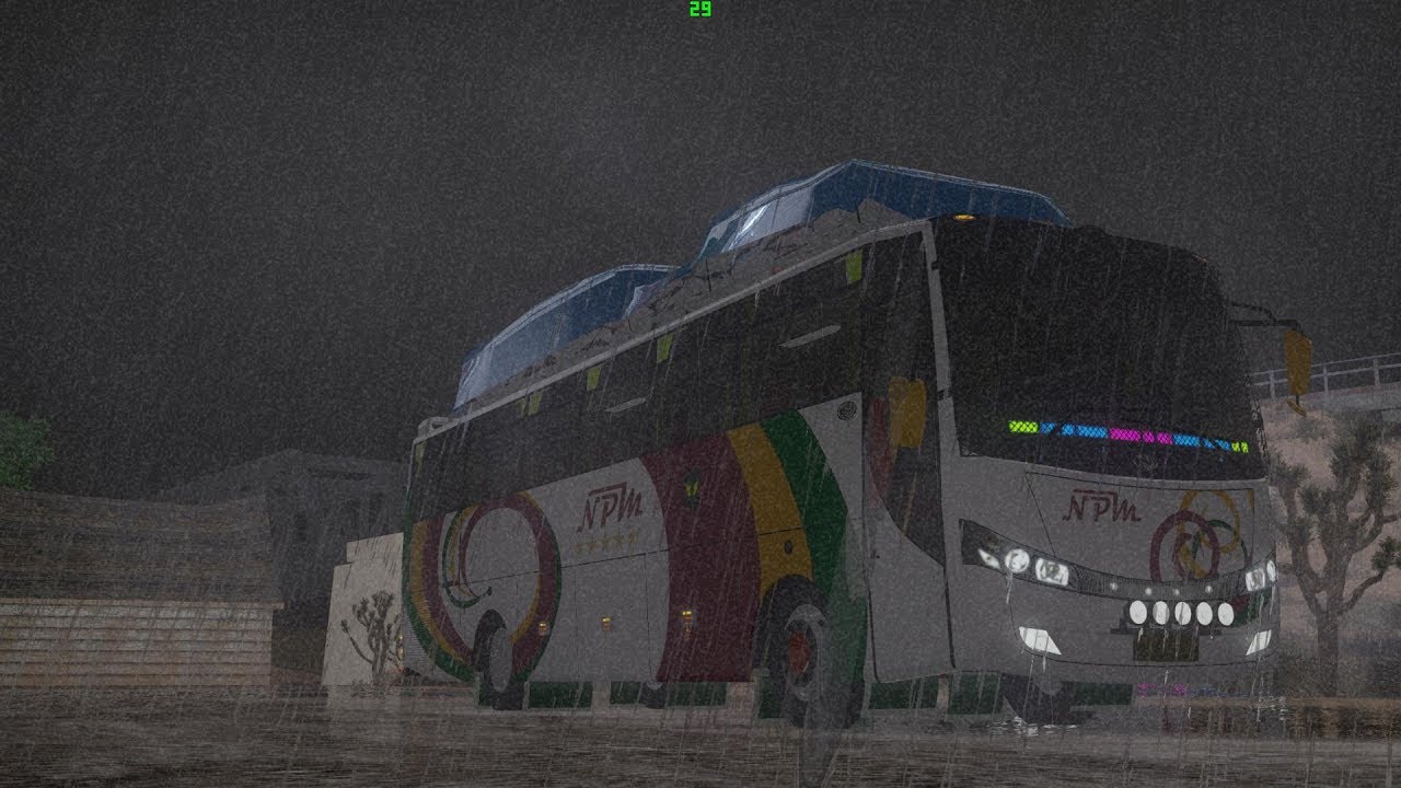 Test Drive Mod GTA SA Bus Evo Z Rahayu Sentosa FA Mods - YouTube