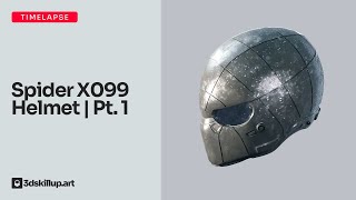 🔥 Blender Mastery: Sculpting 'Spider X099' Helmet - AI-Inspired Art | EDO & 3DSkillUp 🔥 Blender Mastery: Sculpting 'Spider X099' Helmet - AI-Inspired Art | EDO & 3DSkillUp