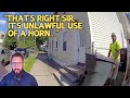 Driver Honks at Cop Car Idling at Green Light, Gets Arrested 5 Minutes Later