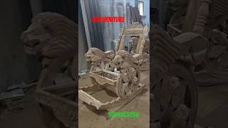 Heavy Lion Teak Rocking Chair