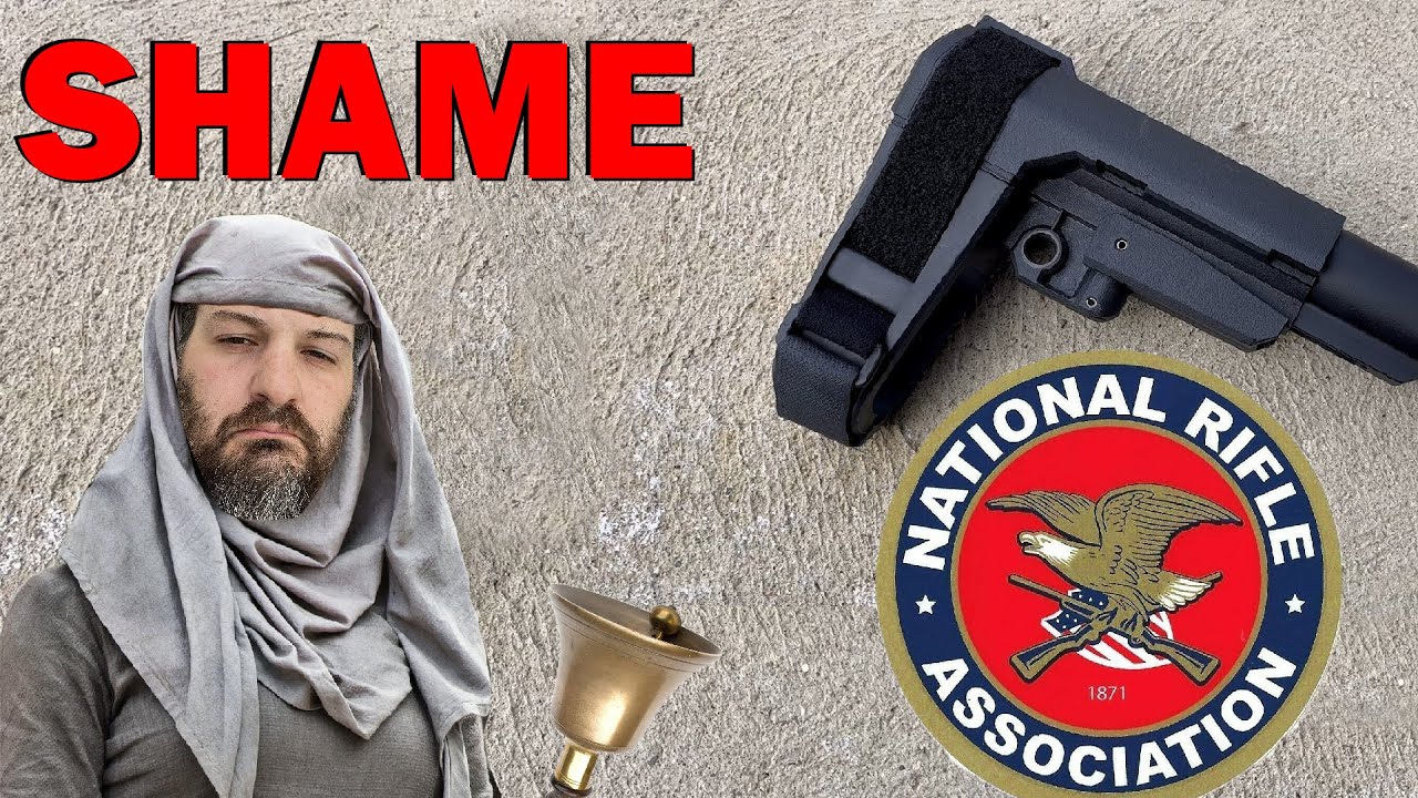 NRA Copies Lawsuit Against ATF Pistol Brace Ban YouTube