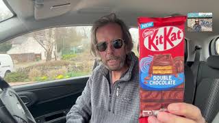 New Kit Kat bar. Double chocolate.