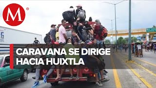 Tenth migrant caravan leaves Tapachula Tenth migrant caravan leaves Tapachula