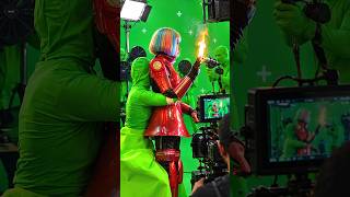 How Robot Scenes Are Shot in Movies #movie #robot #scene #shoot #movie #making #shorts #shortsindia