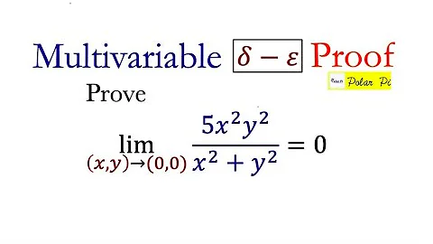 Delta-Epsilon Limits for a function of two variables f(x,y) - Beginner Techniques
