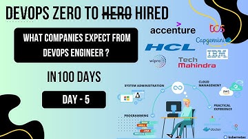 🎯 Day 5: What Companies Expect from a DevOps Engineer in 2025 / 2026 🚀