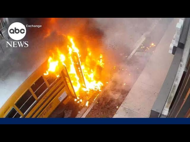 Bus Driver Speaks Out After Saving Kids From Burning Bus