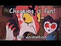 Cheating is fun  helluva boss fan animation 