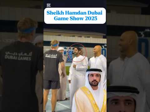 Dubai Royal Family Dubai Crown Prince Sheikh Hamdan Lifestyle S Dubai Gameshow Trending Ytshorts