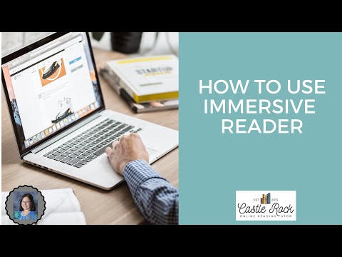 How To Use Immersive Reader with Struggling Readers
