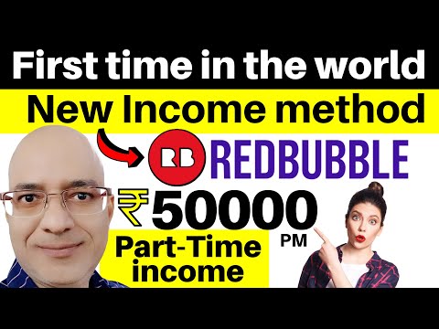 Redbubble-Best Part time job | Work from home | freelance | Sanjiv Kumar Jindal | Free | Students |