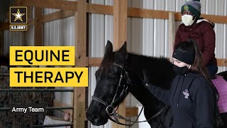 Behavioral Health Team Discusses Equine Therapy