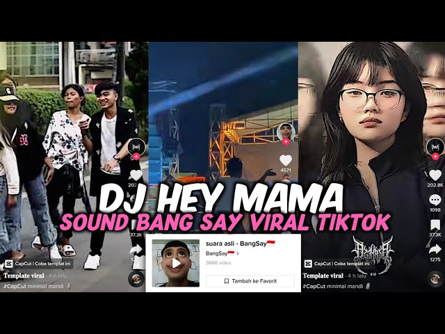 DJ HEY MAMA SOUND BANG SAY VIRAL TIKTOK 2023 class=