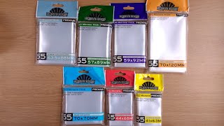 Sleeve Kings New Premium Sleeves range explained in less than 4 minutes - FFG compatible screenshot 4