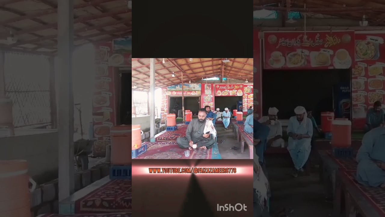 Dhabba ( Roadside Hotel) on the Way to Thatta!  Thata Kay rastay mein dhabba