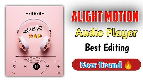 Instagram Trending Dual Audio Music Player Video Editing | Alight Motion Tutorial 2021 🔥