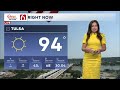 Tulsa Weather: Chloe Arroyo's Tuesday Afternoon Forecast | September 1, 2026