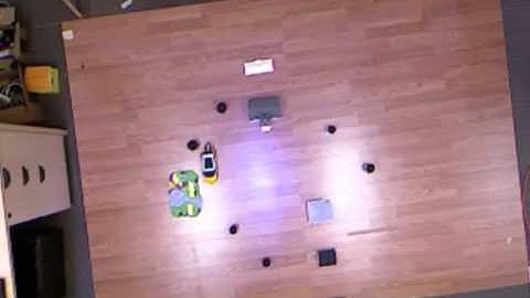 Use our indoor localization system to guide a model car