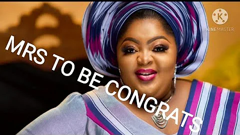 #ENIOLA BADMUS  NOLLYWOOD ACTRESS  IS ABOUT GETTING MARRIED TO HER LONG TIME FI@NCE CONGRATULATIONS