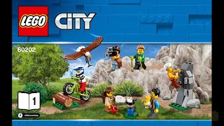 LEGO City 60202 - People Pack - Outdoor Adventures Instructions (Booklet 1/2)