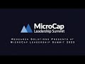 Research solutions presents at microcap leadership summit 2023