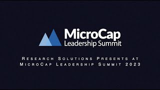 Research Solutions Presents at MicroCap Leadership Summit 2023