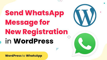WordPress WhatsApp Integration - Send WhatsApp Message to New Users Registered on WordPress (हिन्दी)